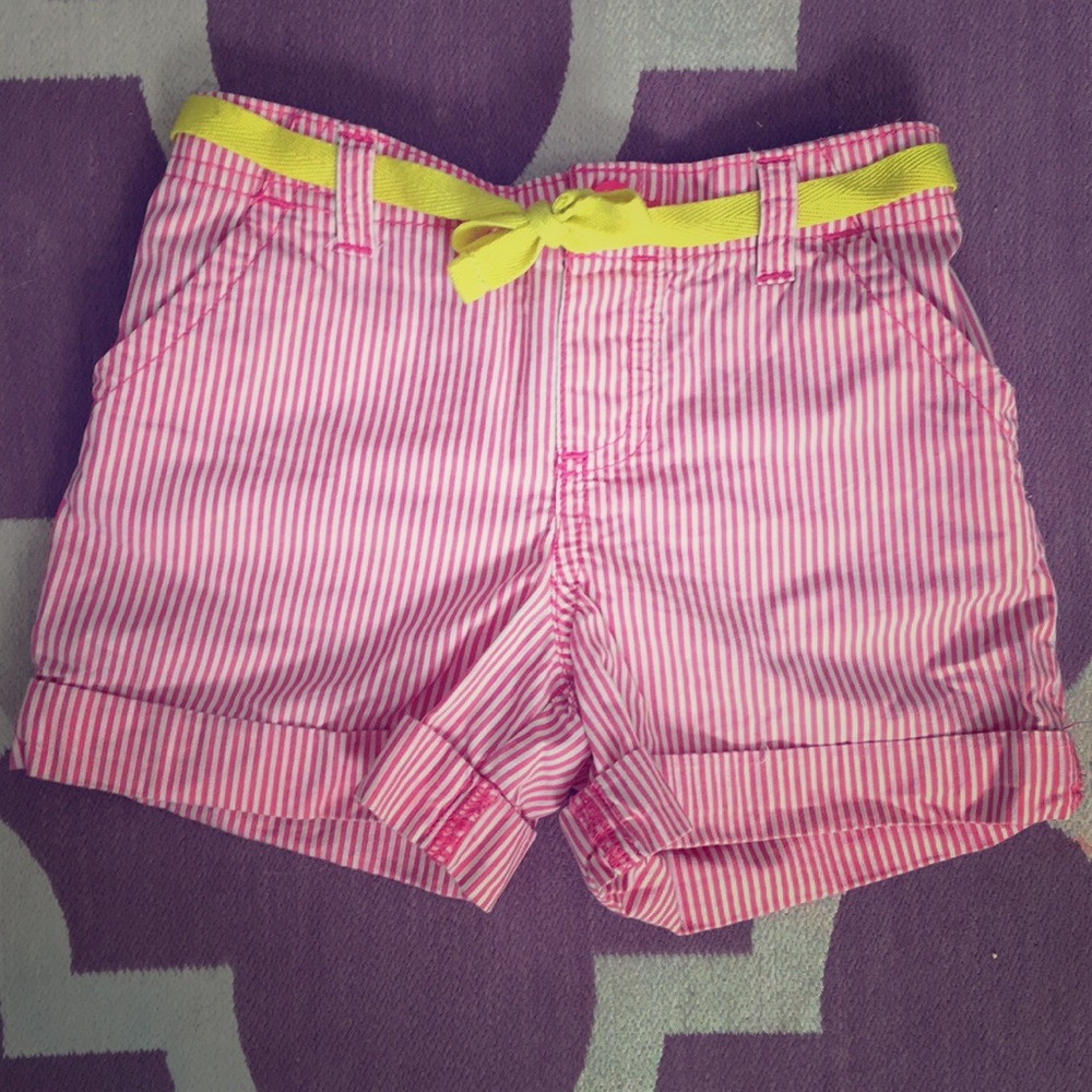 Kids Carter’s Pinstriped Pink shorts (Girls)